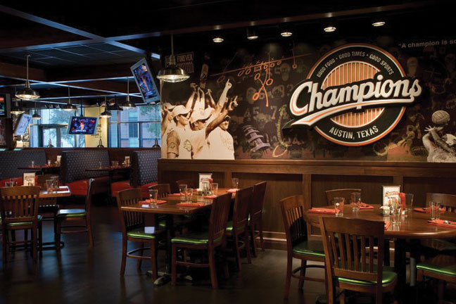 Altid tilbagemeldinger plukke Champions Sports Bar & Restaurant | Austin, TX | Austin Restaurants |  Austin Dining