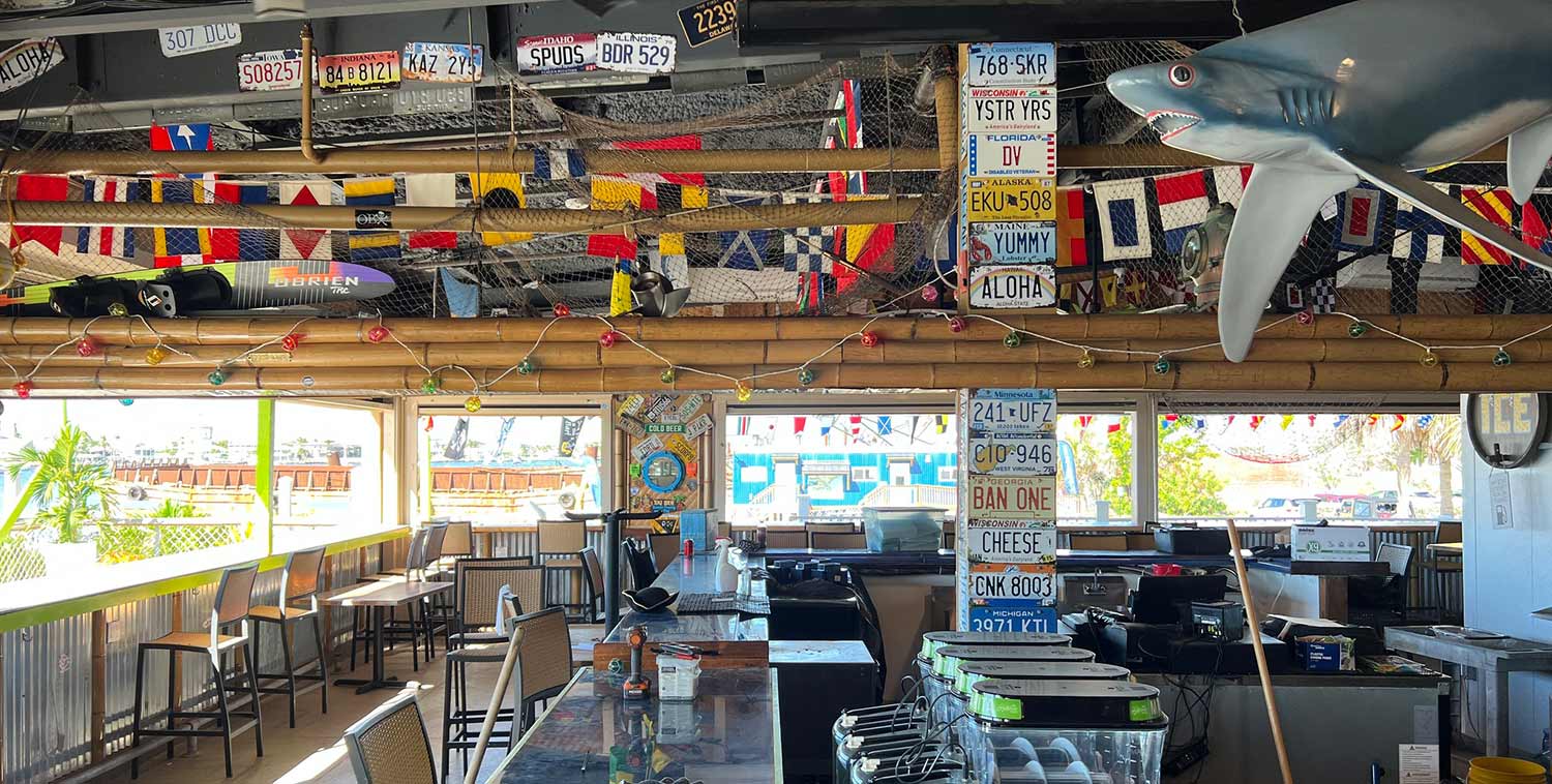 Marina Cantina Waterfront Tin Tiki