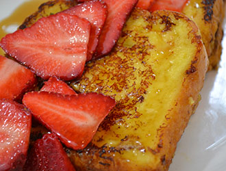 Crème Brule French Toast 